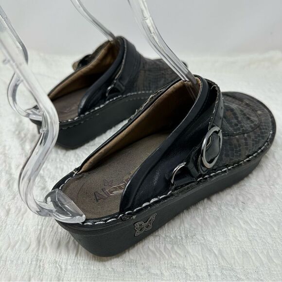 Algeria Seville Black Stone Mules- Size 9 - Picture 5 of 14